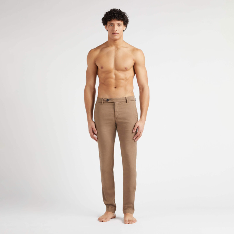 Vilebrequin Men Tencel Cotton Chino Pants Solid outlook