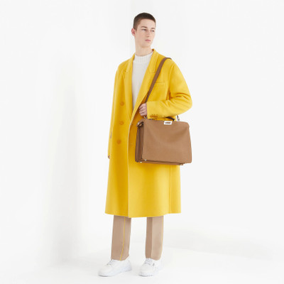FENDI Yellow cashmere coat outlook