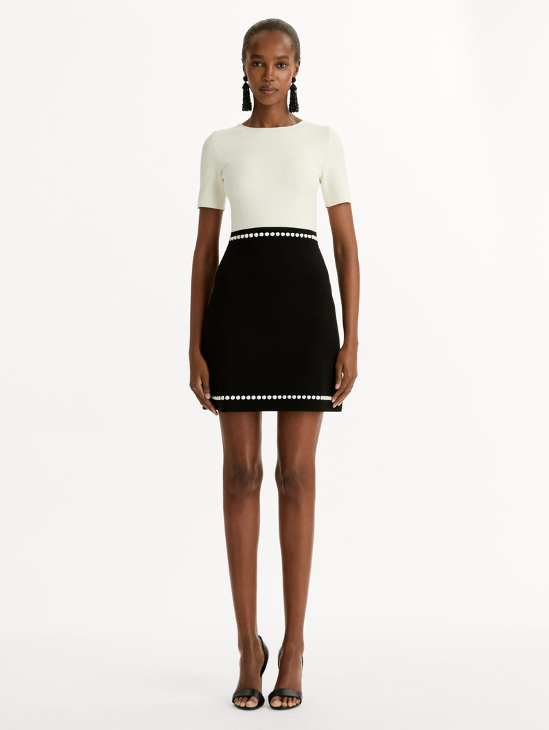 Oscar de la Renta BUBBLE TRIM DRESS outlook