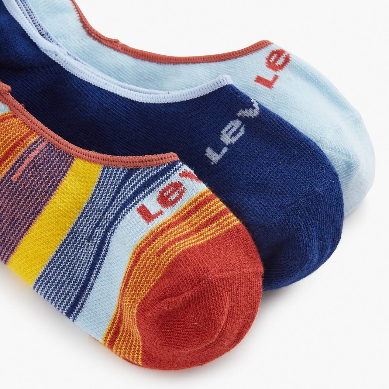 SPACE DYE FOOTIE SOCKS (3 PACK) - 2