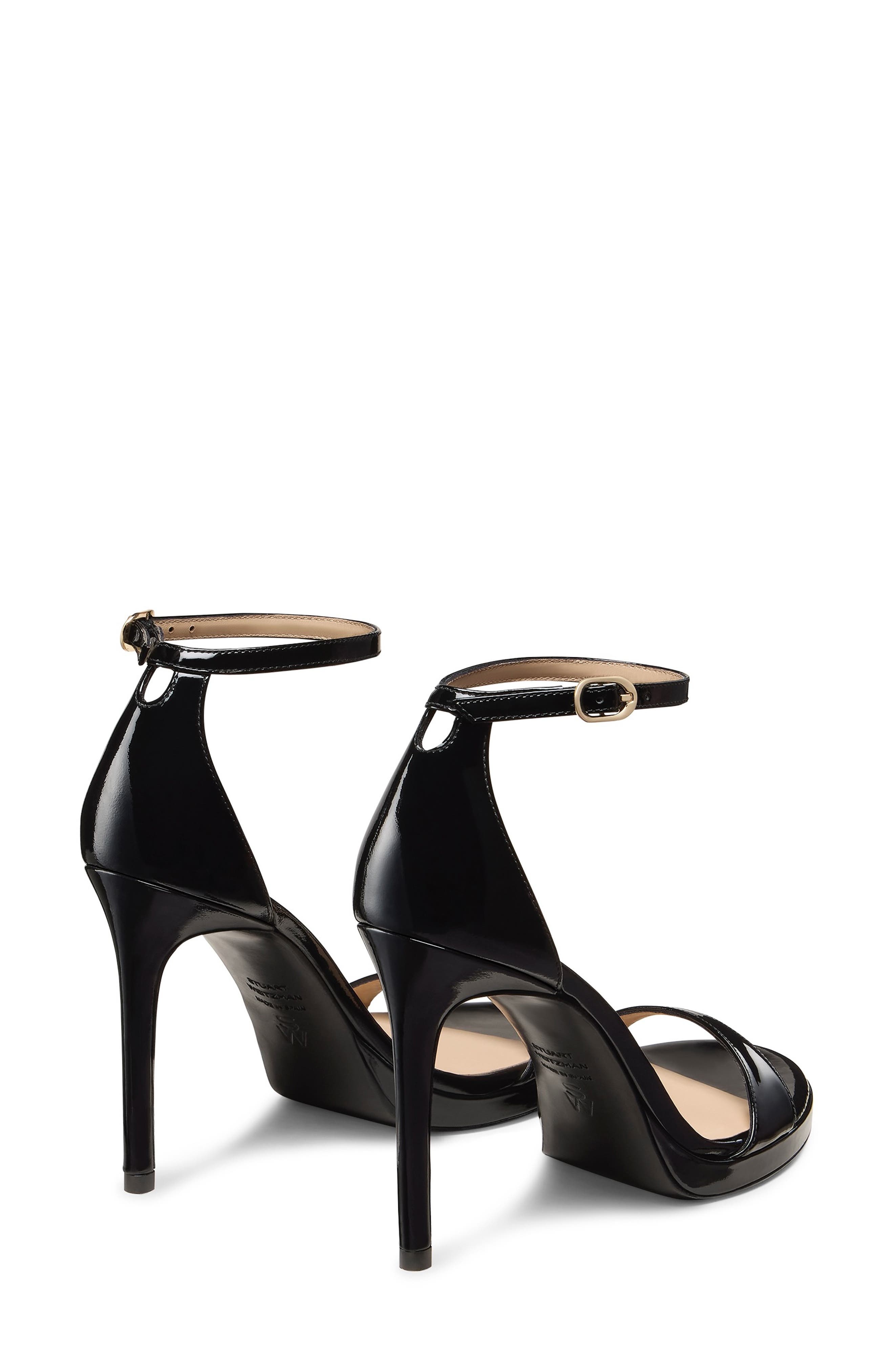 Stuart Weitzman Nudist Platform Sandal in Black at Nordstrom - 2