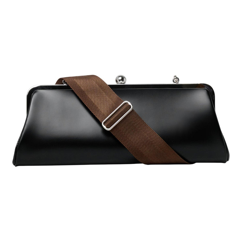 Comme Des Garçons Clasp Bag With Strap Large outlook