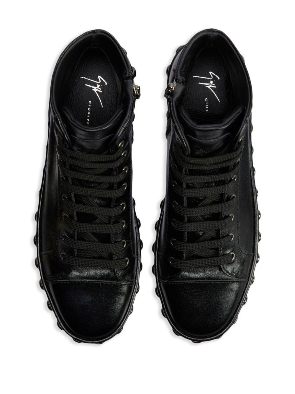 City leather sneakers - 4