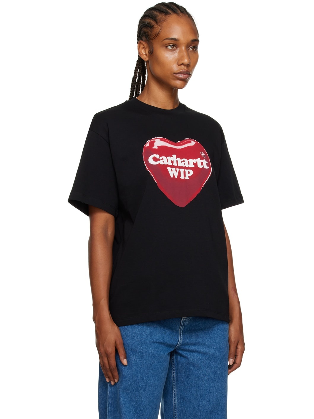 Black Heart Balloon T-Shirt - 2