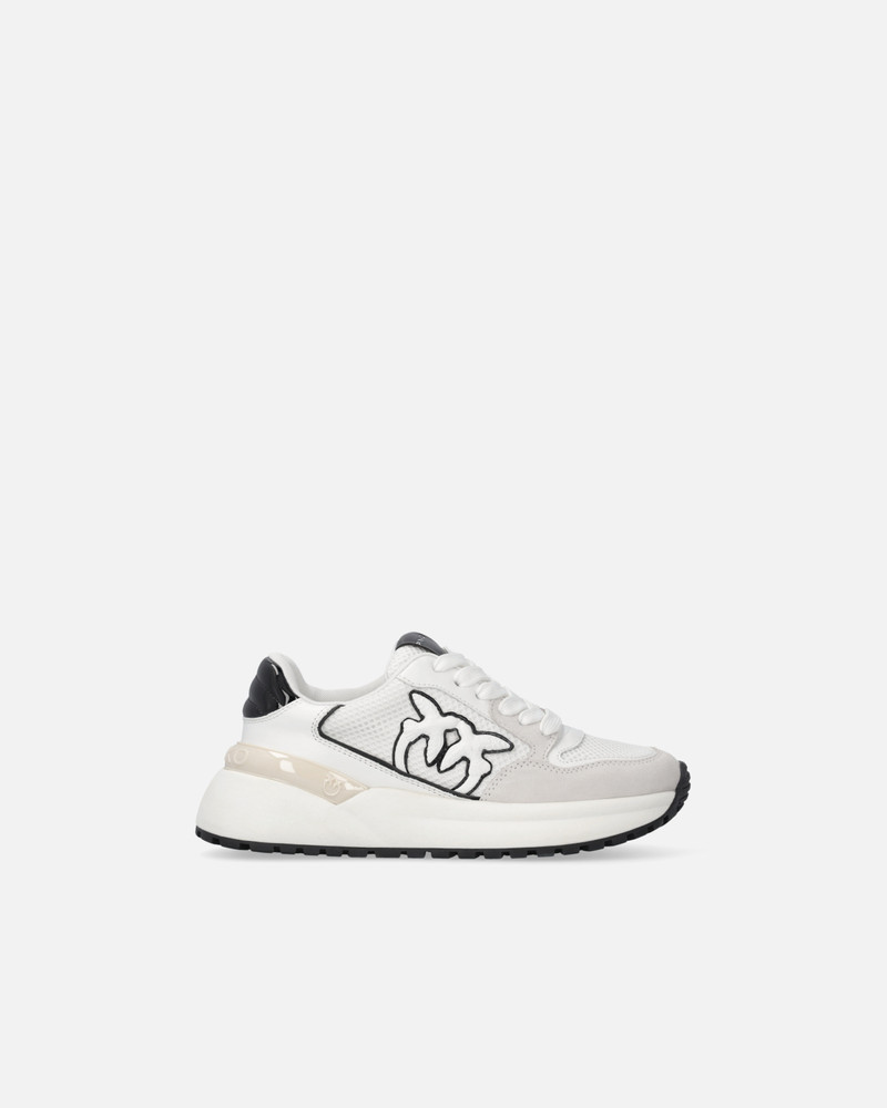 LAMINATED CHUNKY SNEAKERS WITH LOGO - 1