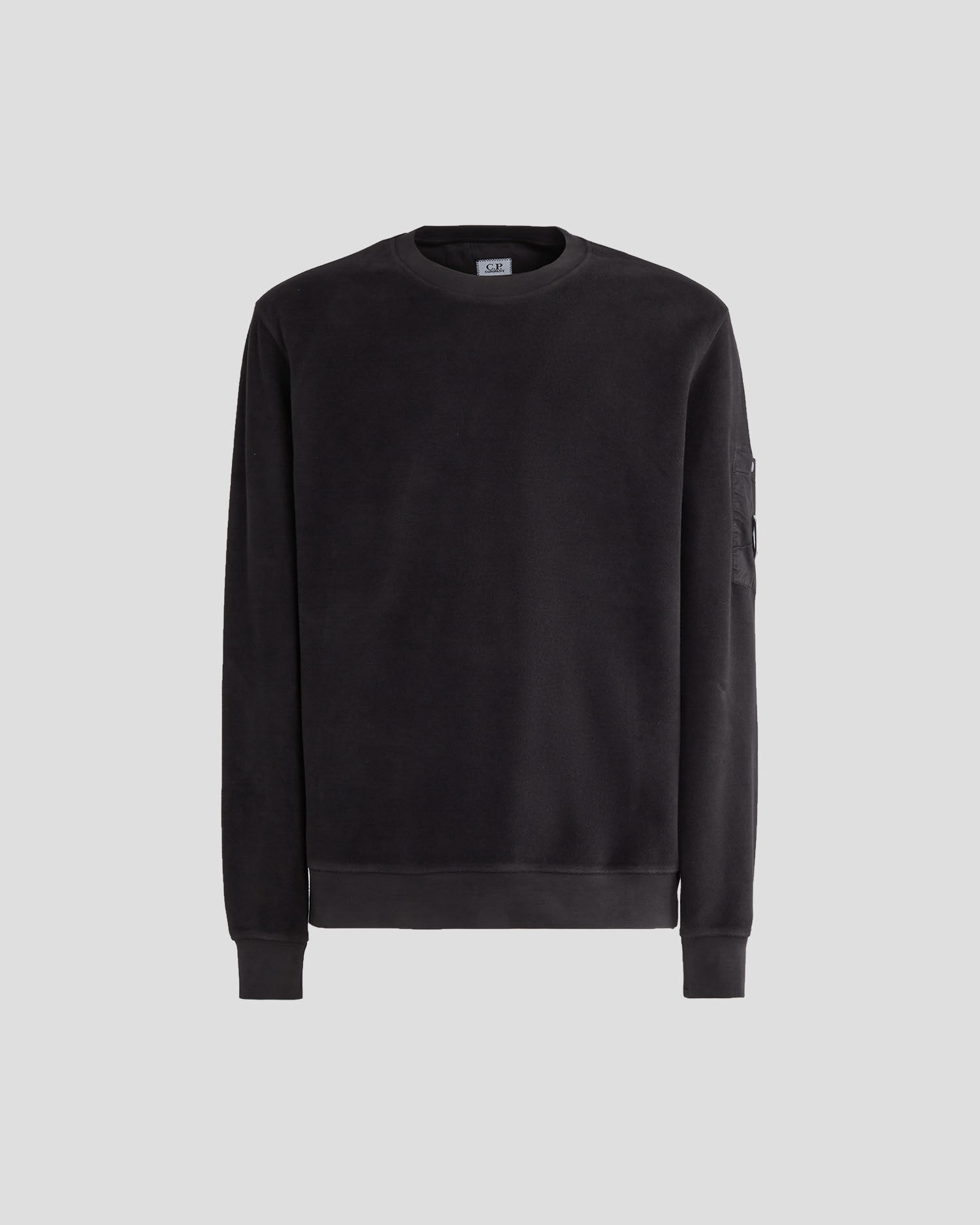 Reverse Brushed & Emerized Diag. Fleece Sweatshirt - 1