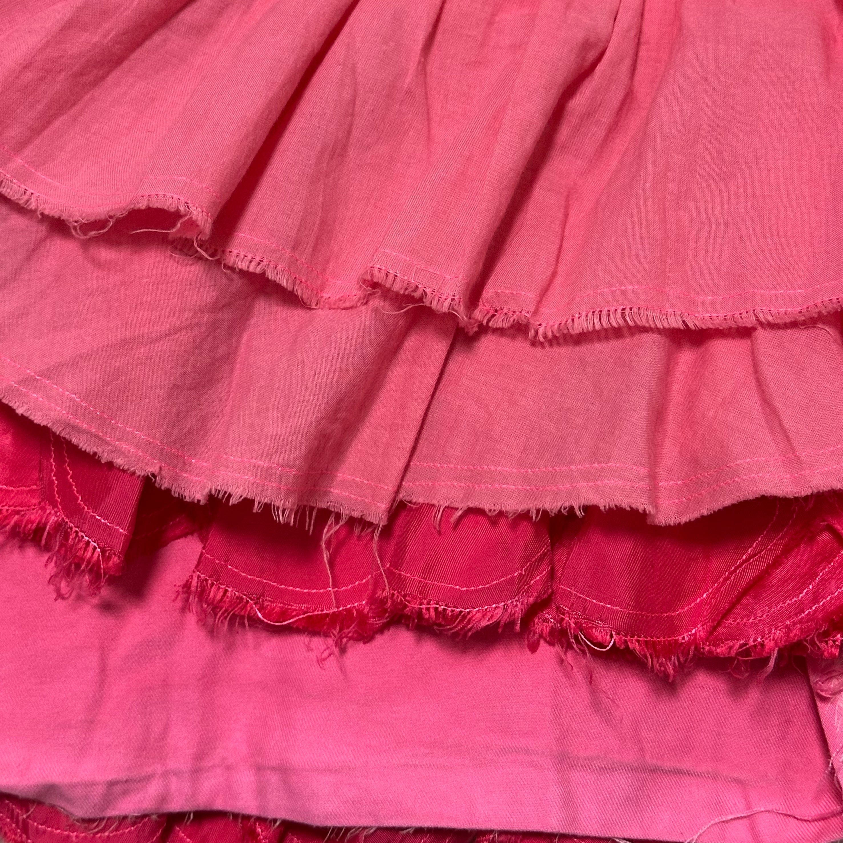 TRICOT COMME DES GARÇONS Ruffle Hem Flared Midi Skirt - 6