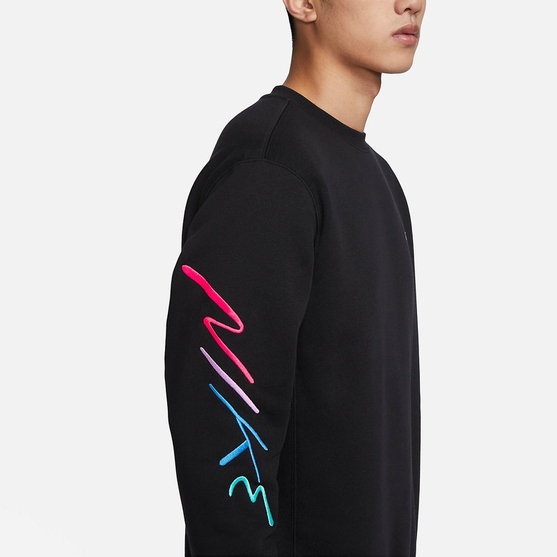 Nike Nike Club Fleece Sweater 'Black' FB7476-011 outlook
