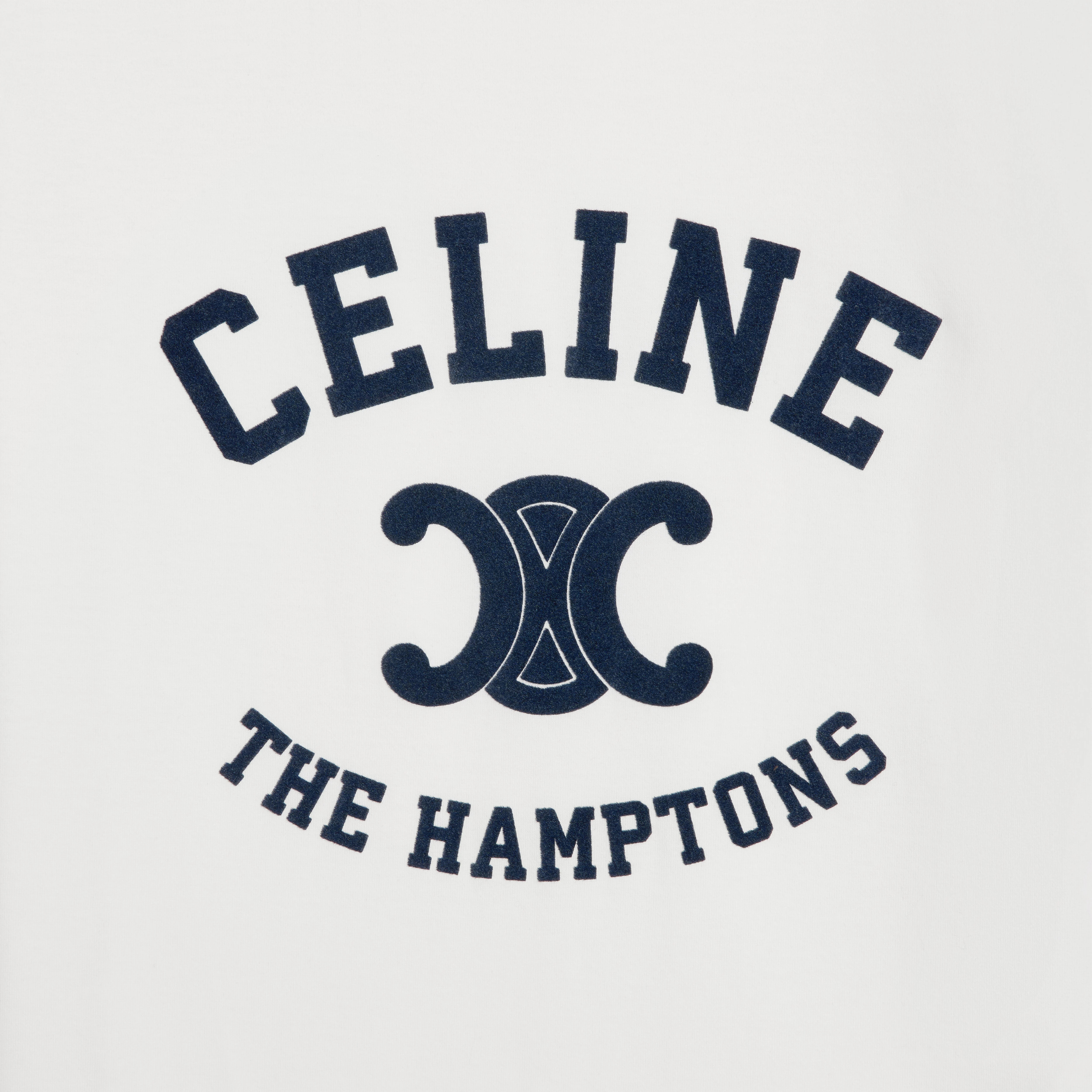 celine hamptons 70's t-shirt in cotton jersey - 4