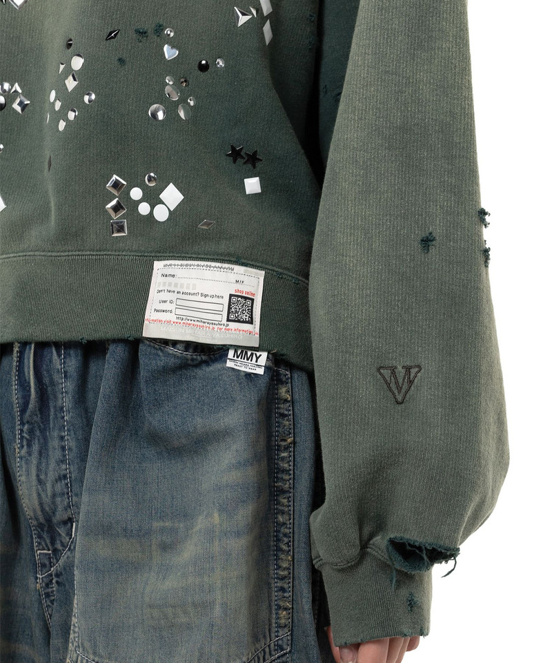 Sun Faded Like Embellished Sweatshirt 15