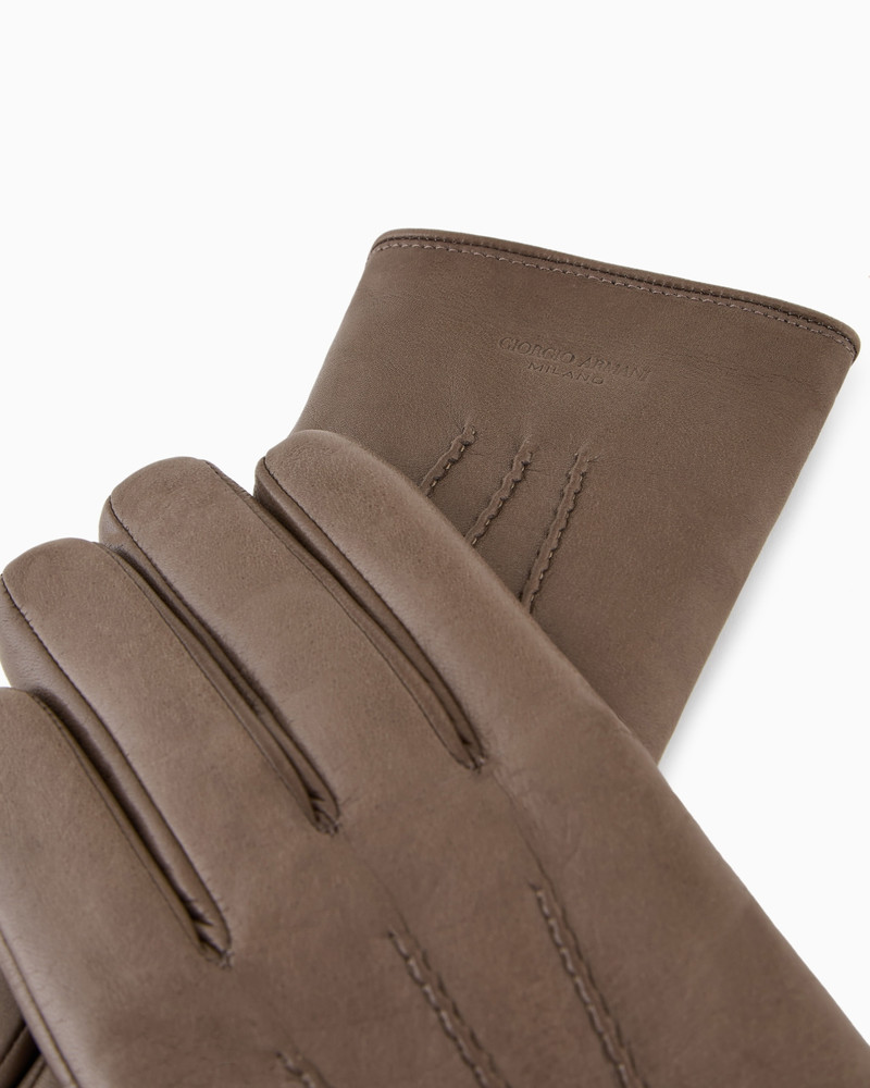 GIORGIO ARMANI NAPPA-LEATHER 블라우스 outlook