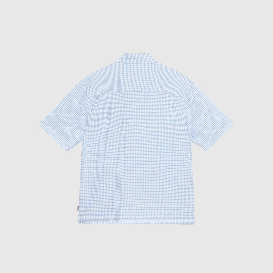 stussy BOXY FLAT HEM SHIRT STRIPED