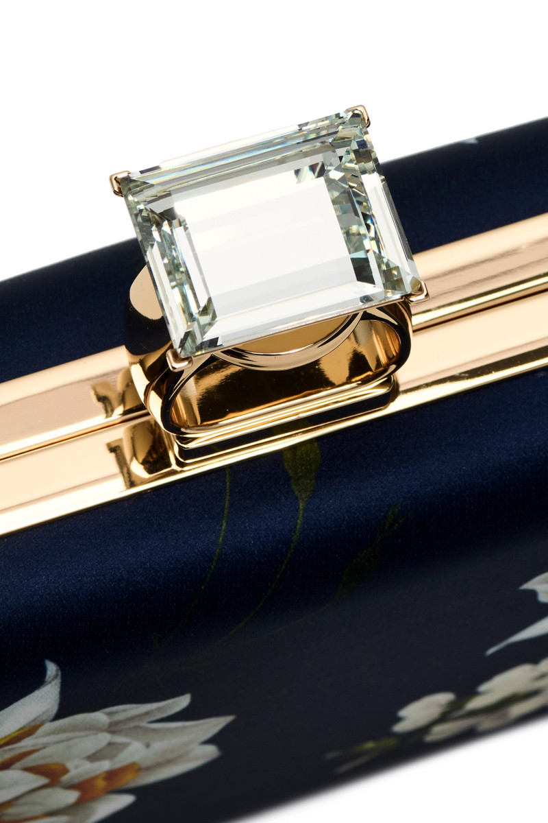 SACHIN & BABI ON THE ROCKS CLUTCH - NAVY NARCISSUS outlook