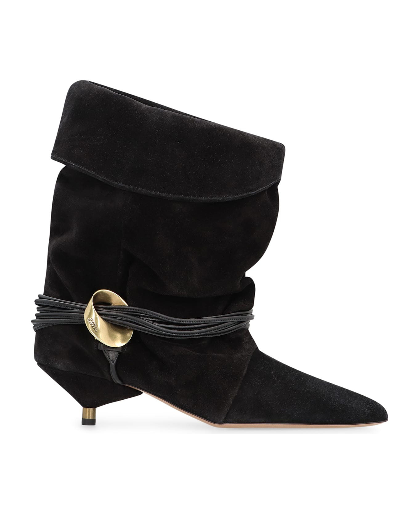 Edrika Suede Ankle Boots - 1