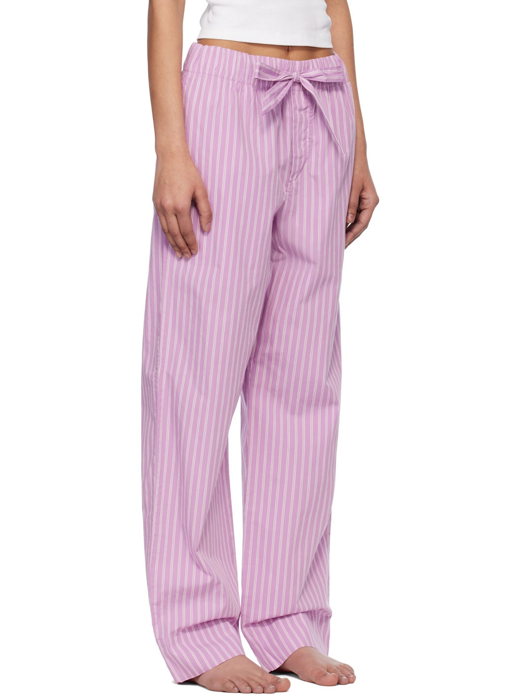 Purple & Pink Poplin Pyjama Pants - 2