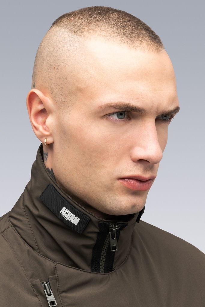 J68-PL 2L Gore-Tex Infinium™ Windstopper® Rider Jacket RAF GREEN ] with NG5-PU, LA6B-AD, P31A-DS - 17