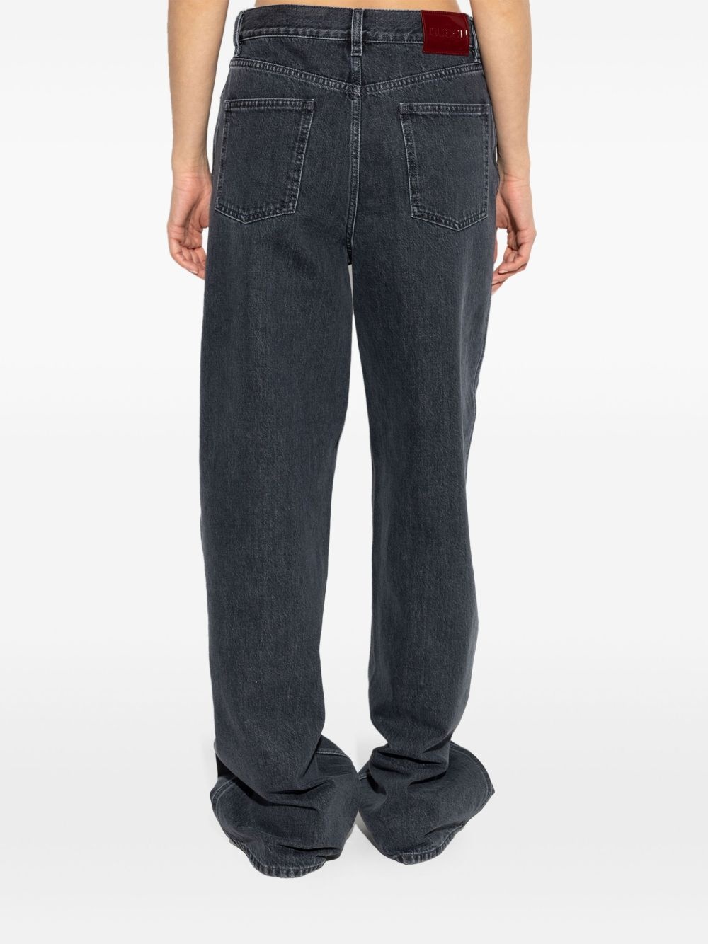 wide-leg jeans - 4