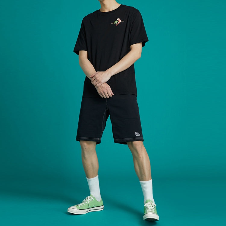 Converse Chuck Taylor Script Shorts 'Black' 10022199-A02 - 3
