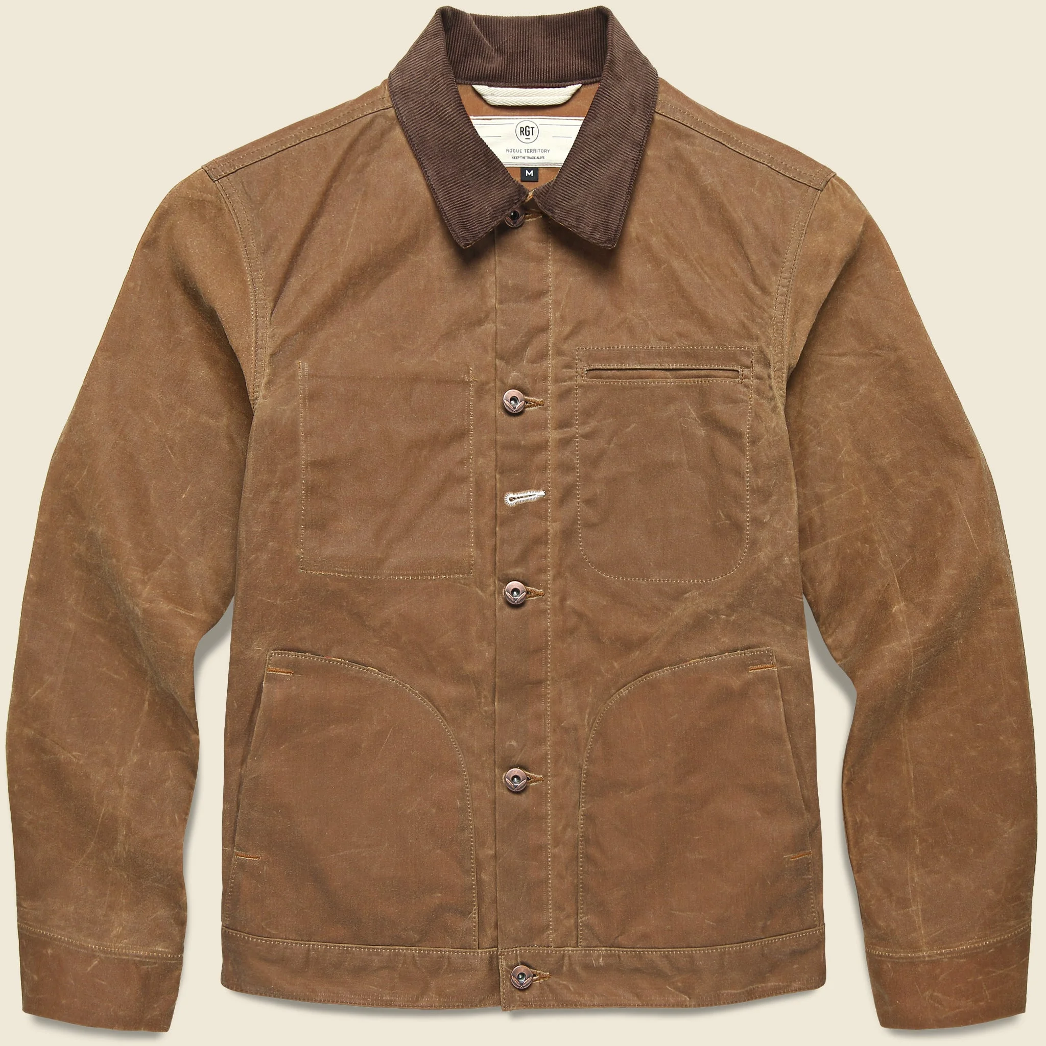 Supply Jacket - Cord Collar Whiskey - 1
