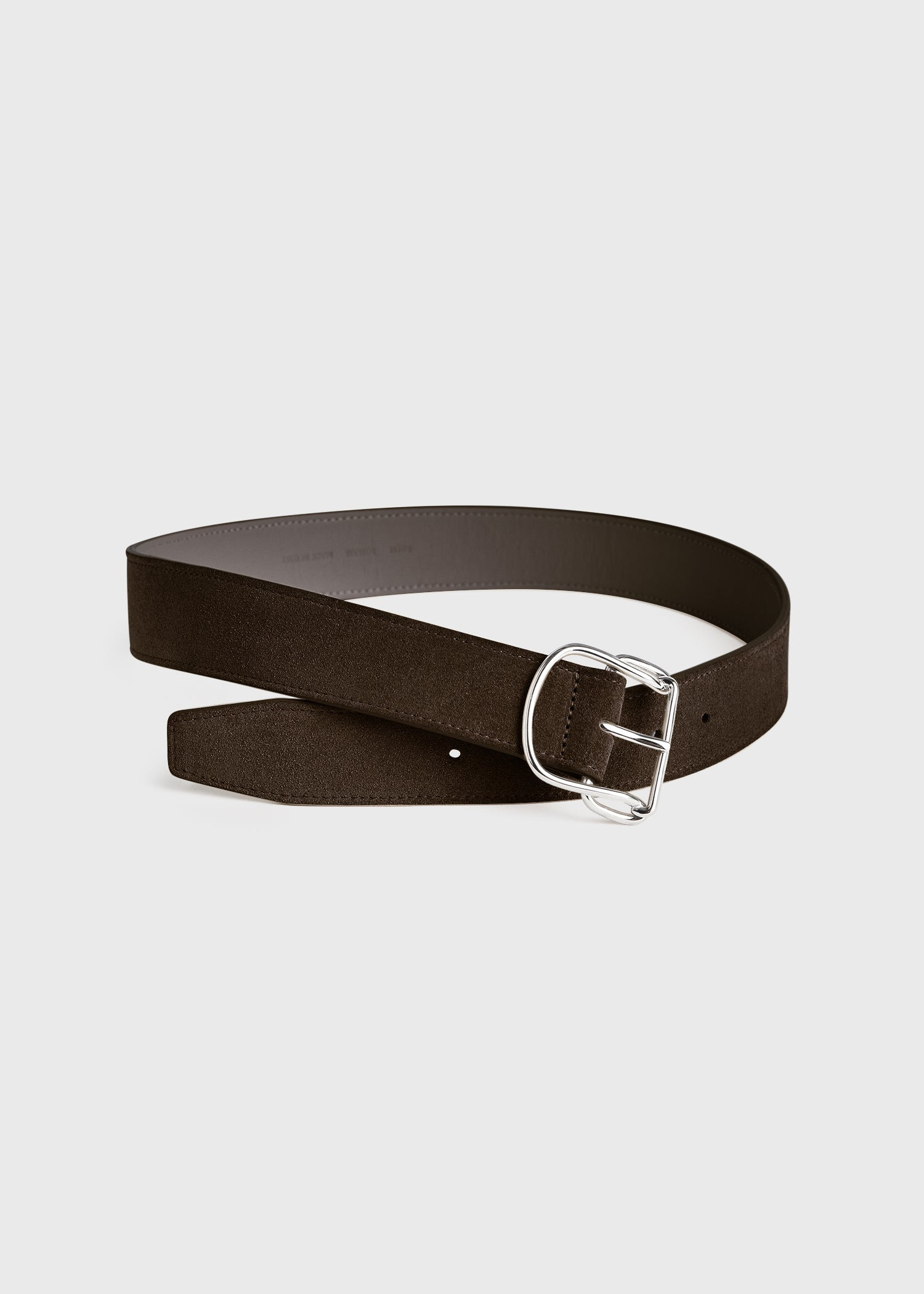 Swirl suede belt pepper - 4