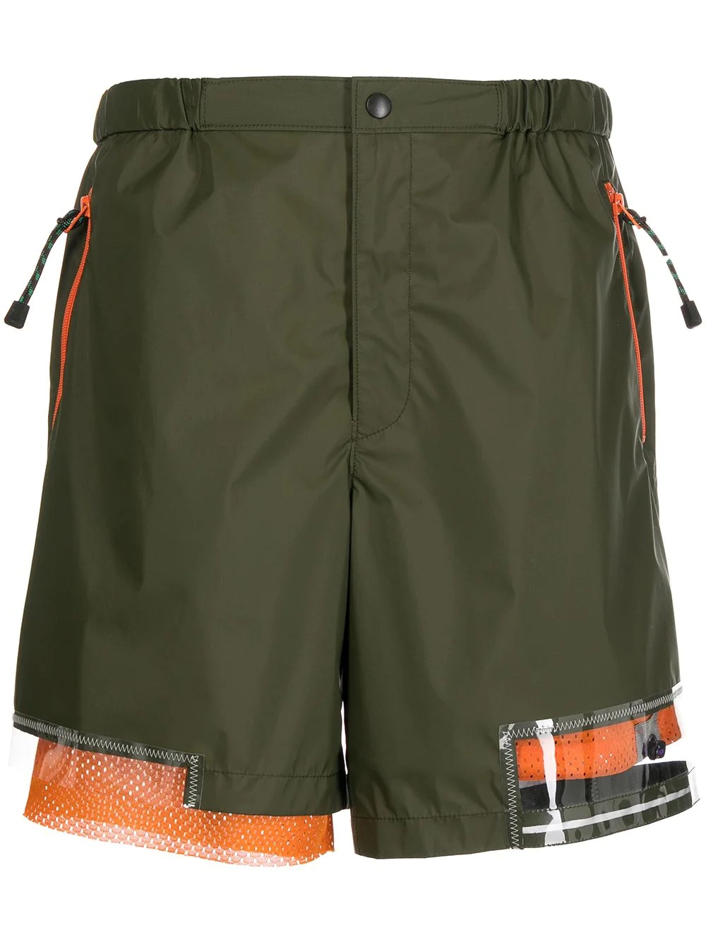 elasticated drawstring shorts - 1