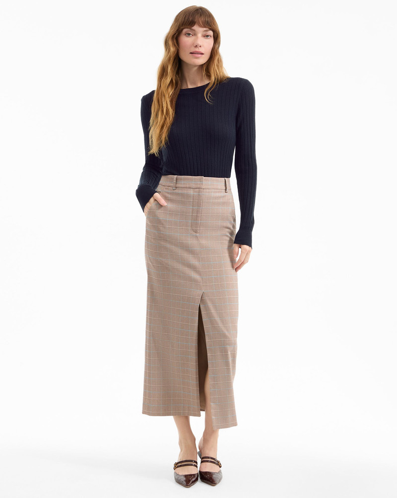 VERONICA BEARD MAXINE MAXI SKIRT outlook