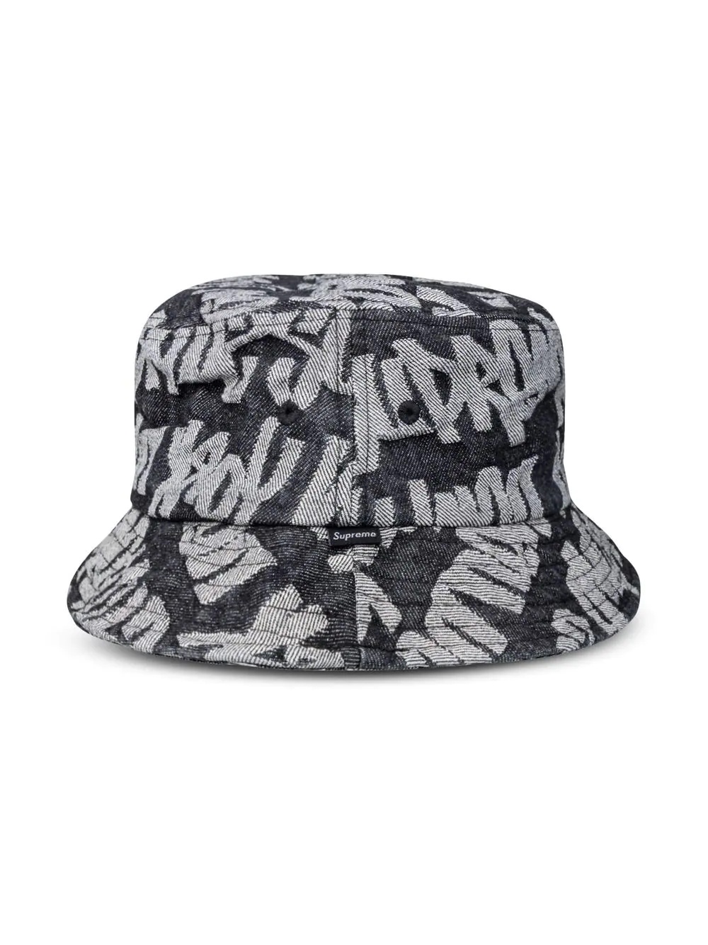 logo-print bucket hat "SS22" - 2