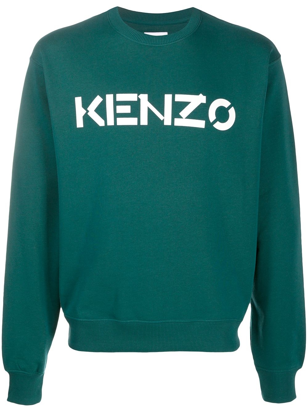 logo-print sweatshirt - 1