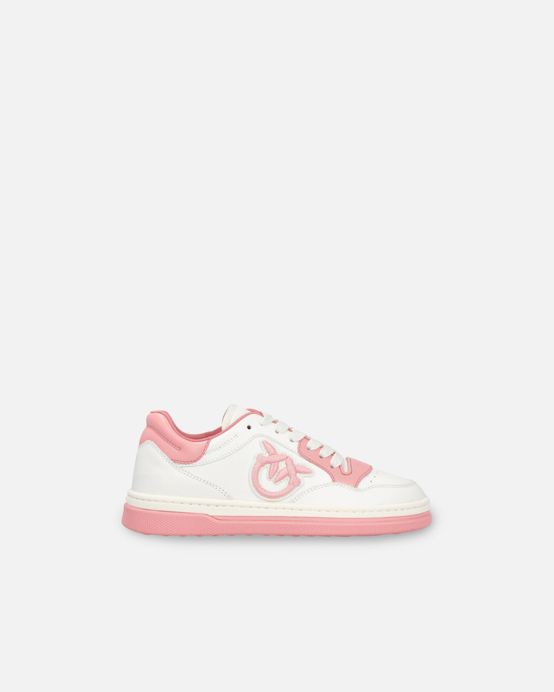 TWO-TONE SNEAKERS WITH LOGO EMBROIDERY 1
