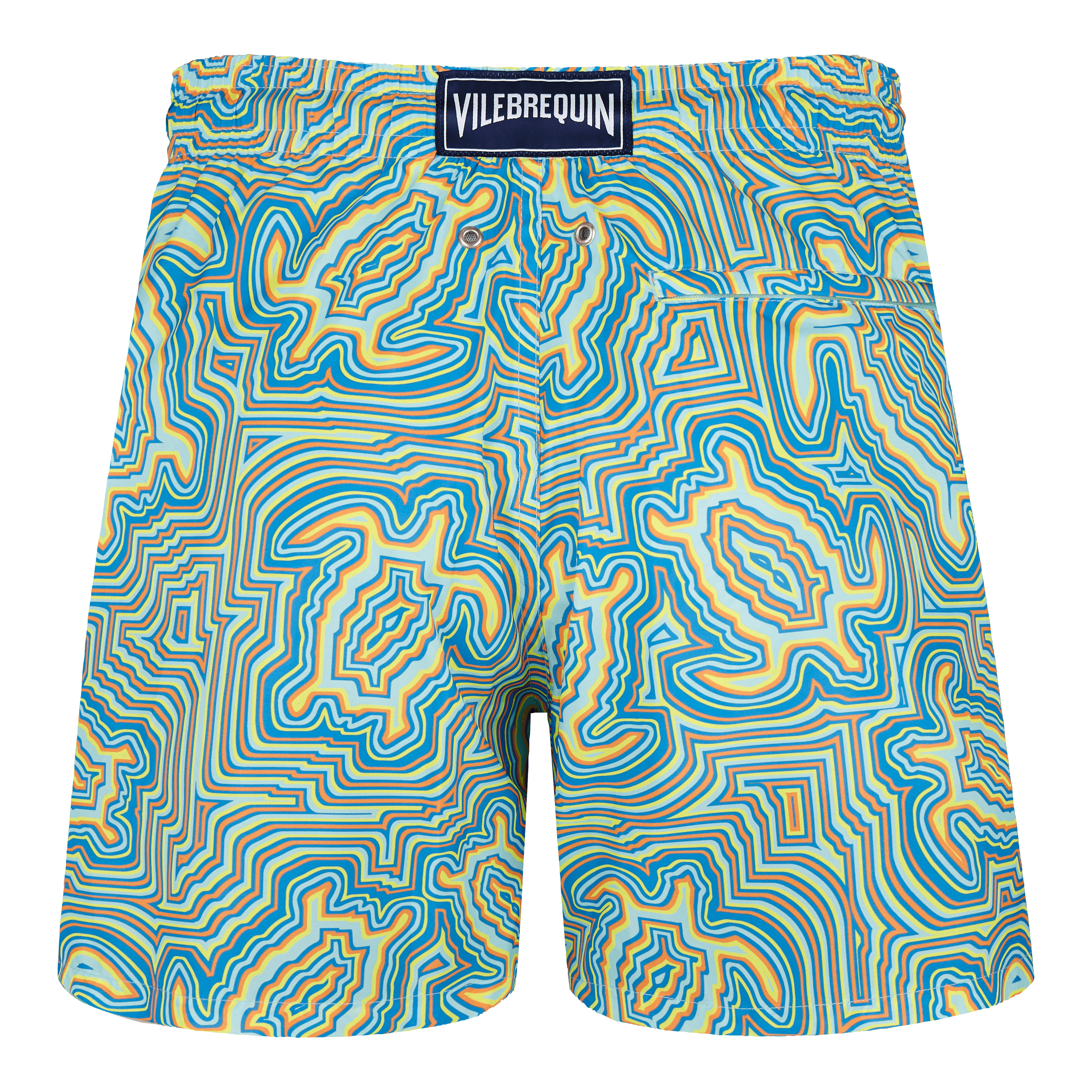 Men Swim Trunks Ultra-light and Packable Tortues Hypnotiques - 2