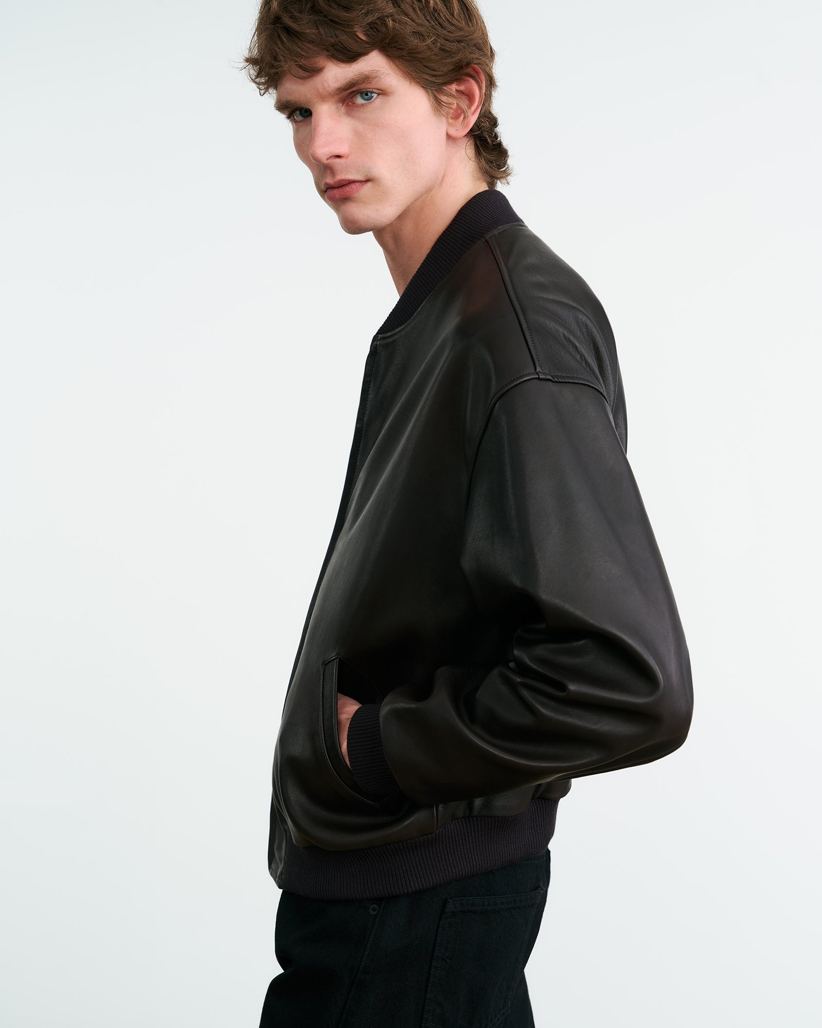 DRAVA LEATHER JACKET - 4