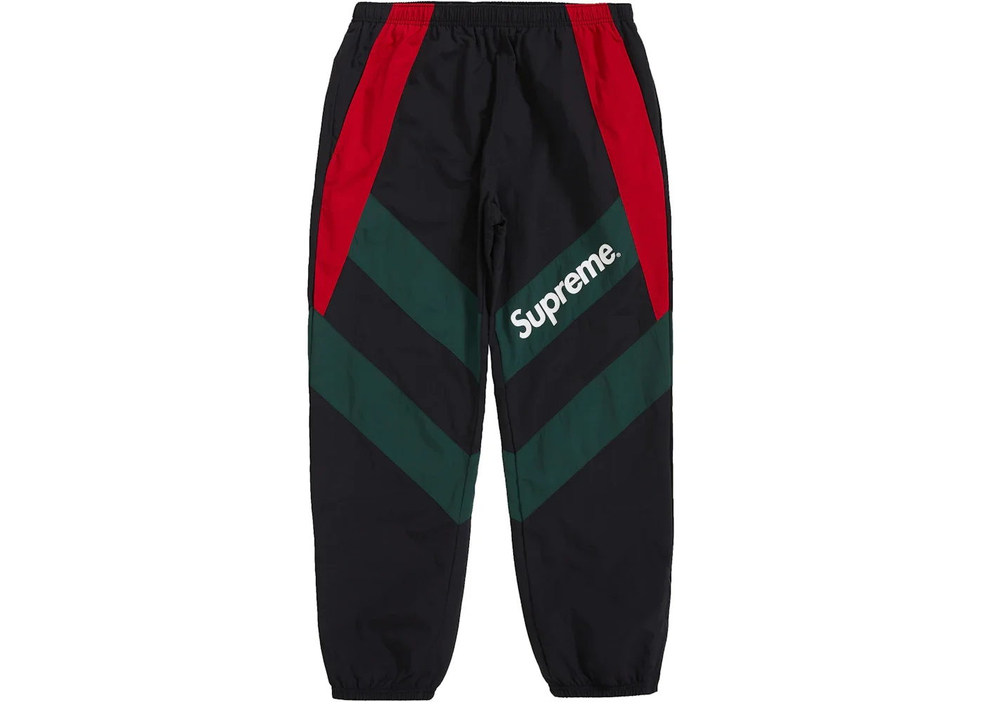Supreme Paneled Track Pant Black - 1
