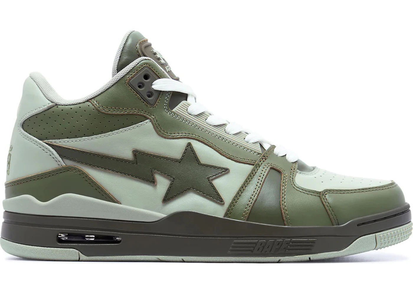 A Bathing Ape Clutch Sta Olive Drab - 1