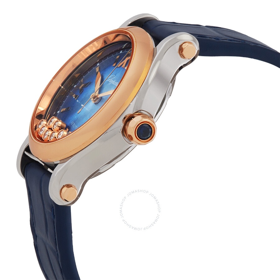 Chopard Happy Sport Automatic Blue Dial Ladies Watch 278578-6003 - 2