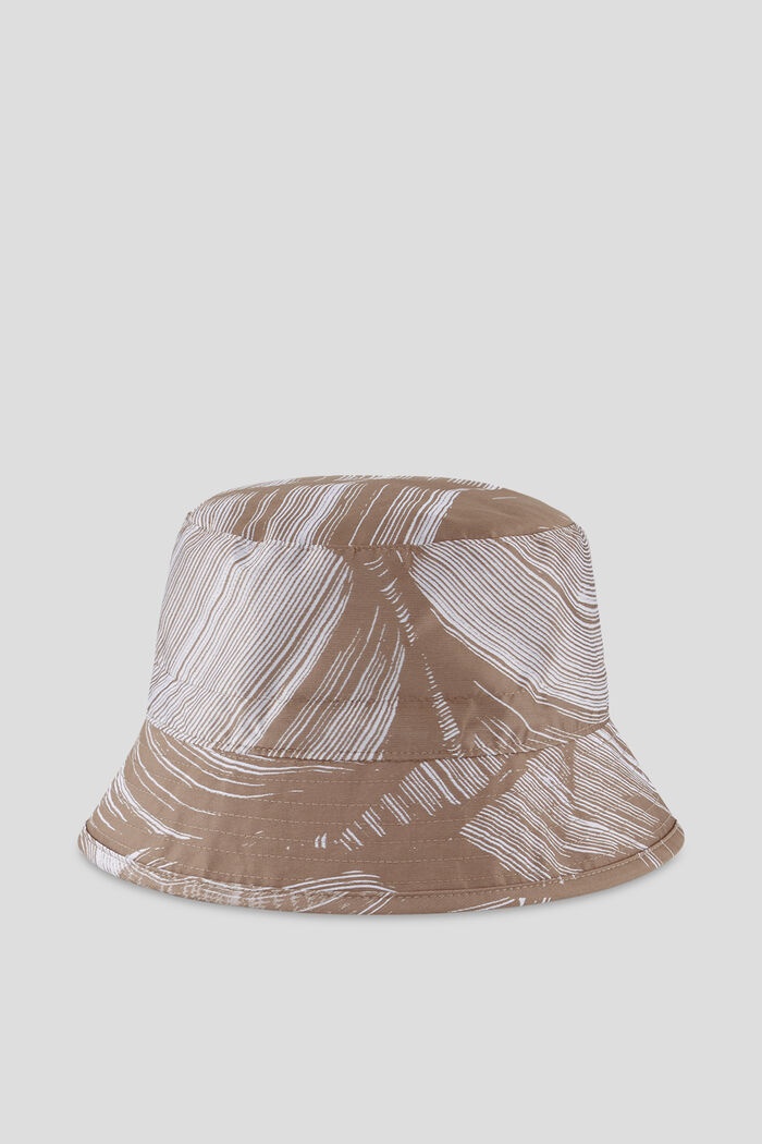 Parli Bucket hat in Brown/Off-white - 1