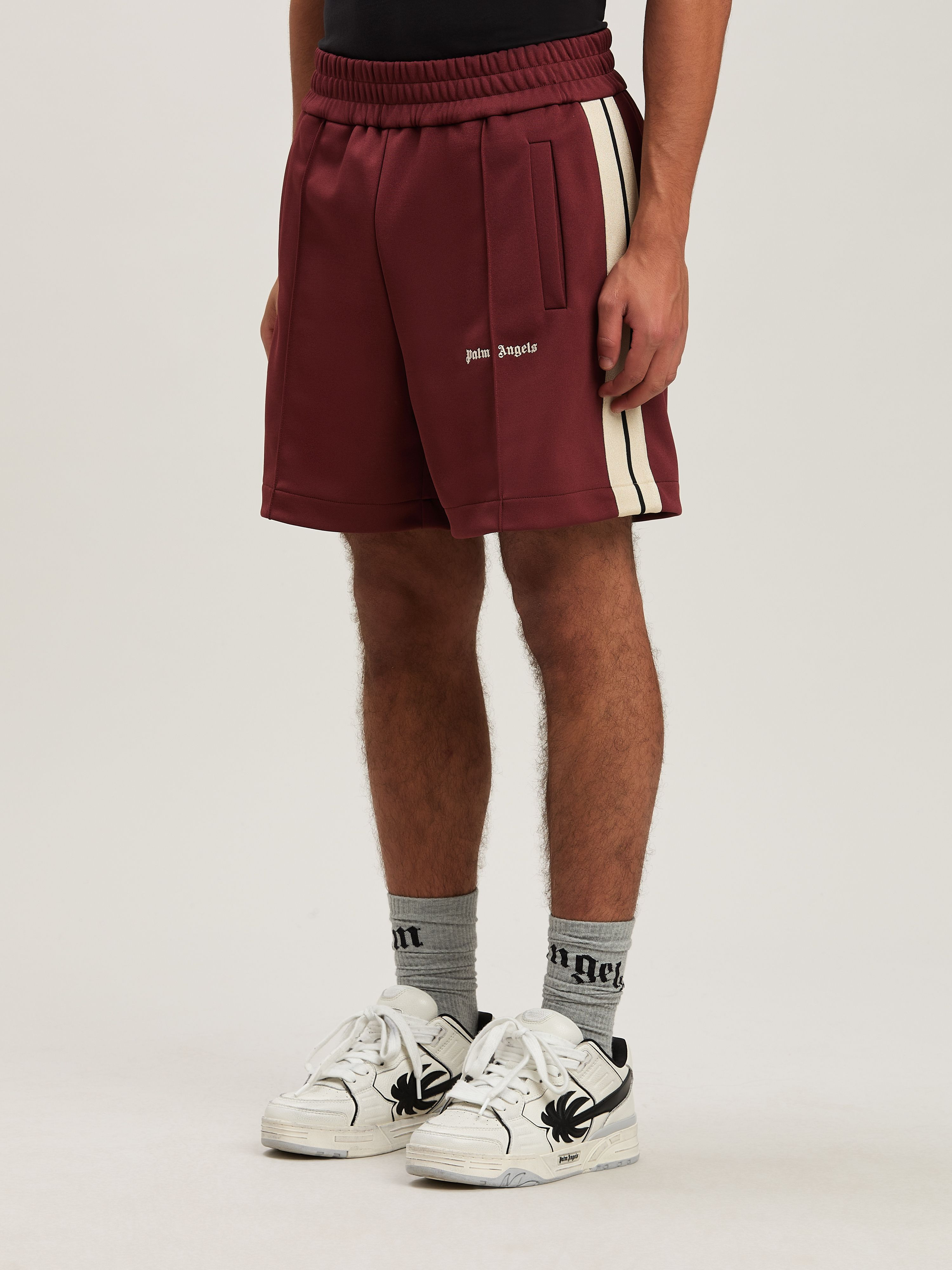 Embroidered Logo Track shorts - 4