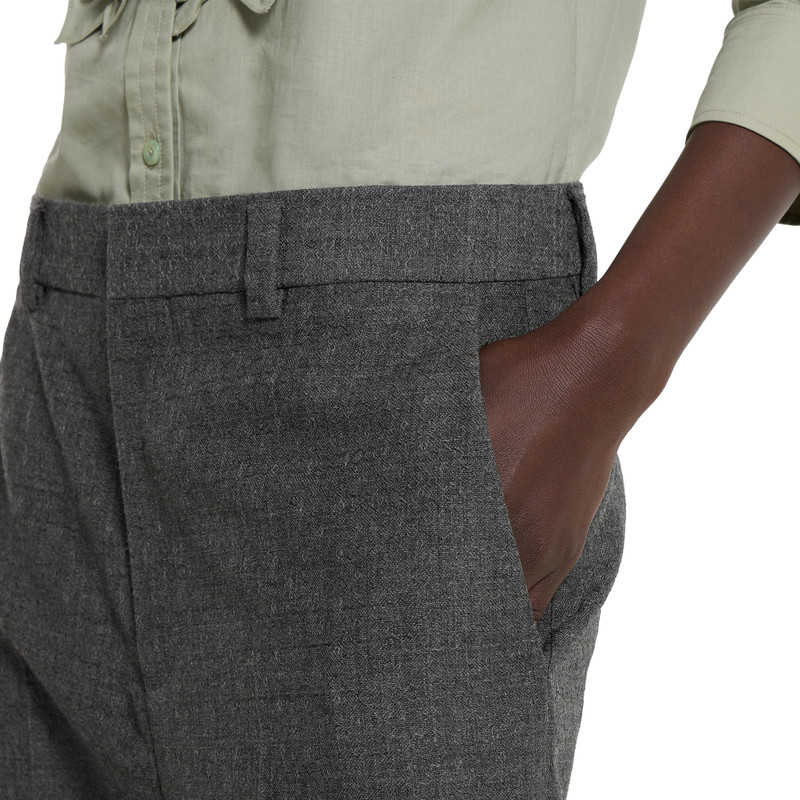 Wool crêpe pants 4