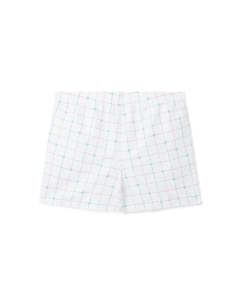CASABLANCA Tennis Check Swim Trunks outlook