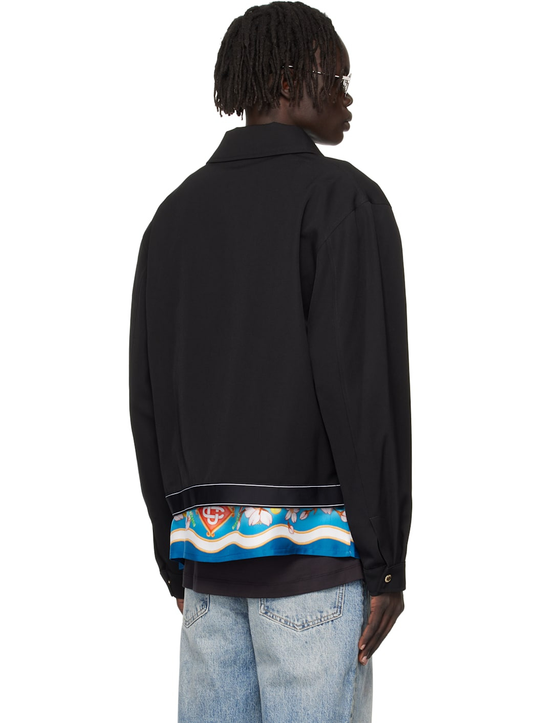 Black Sports Tailoring Jacket - 3