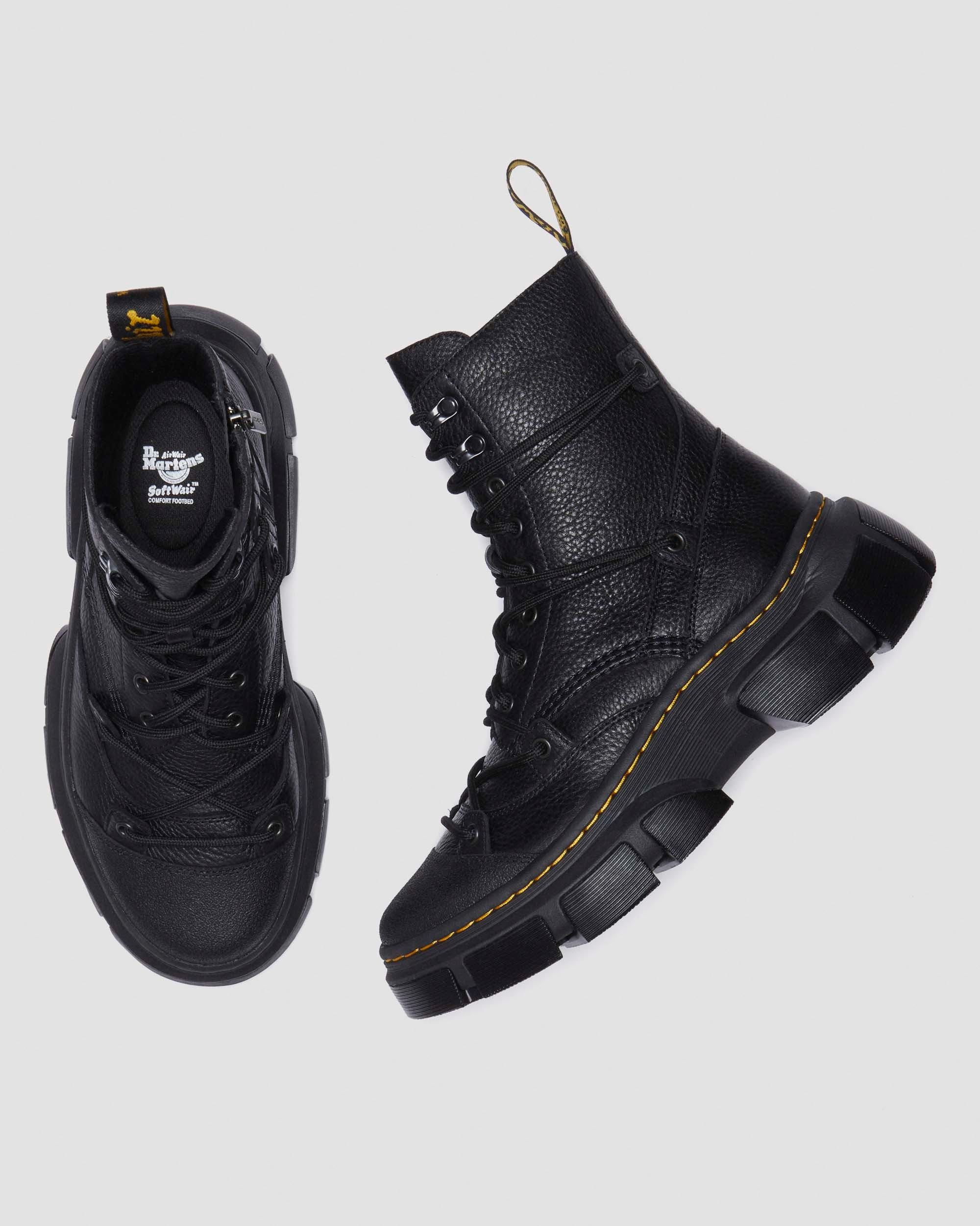 DMXL 8-Eye Leather Boots - 10