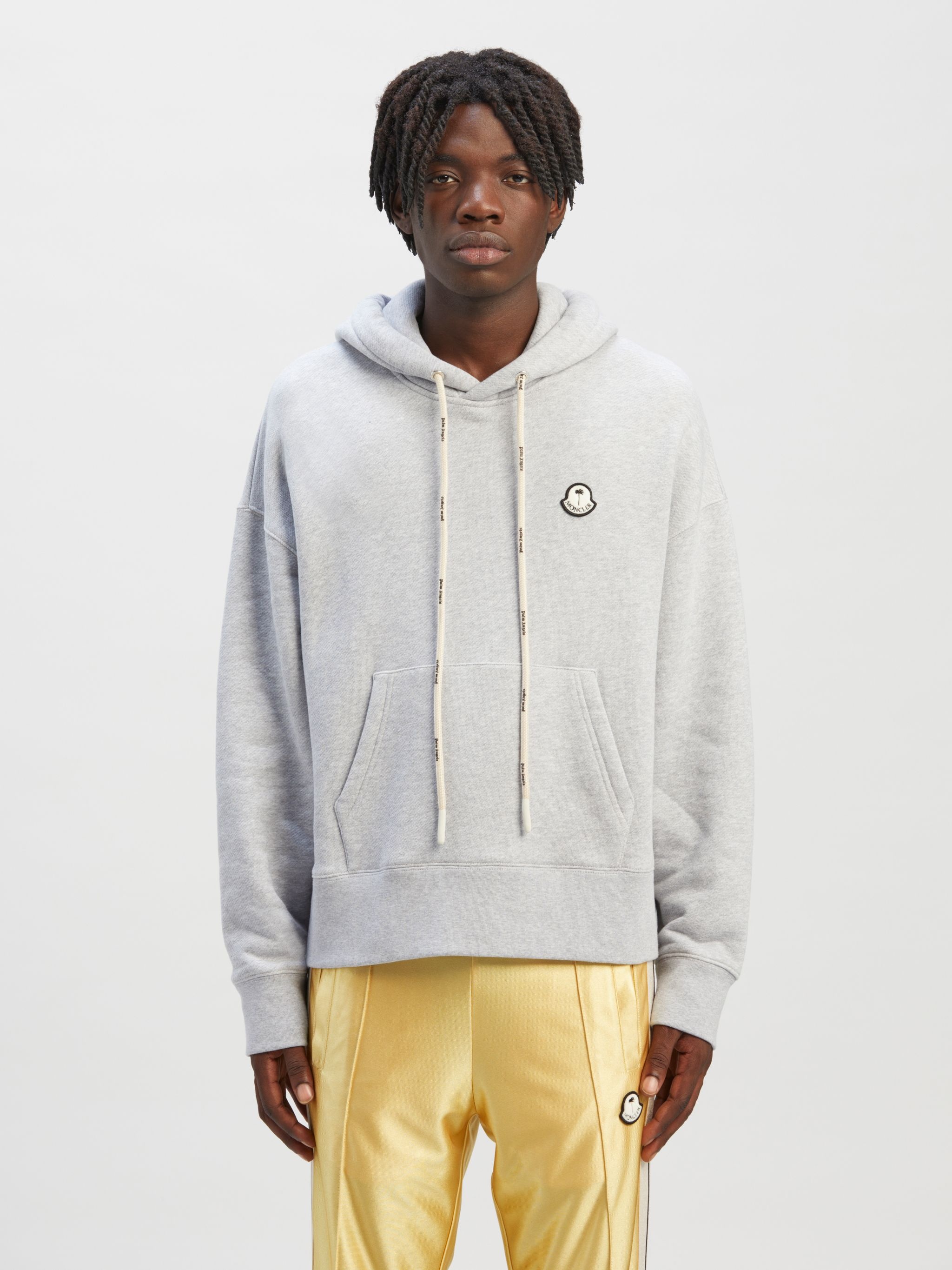 8 MONCLER PALM ANGELS HOODIE WITH BEAR - 4