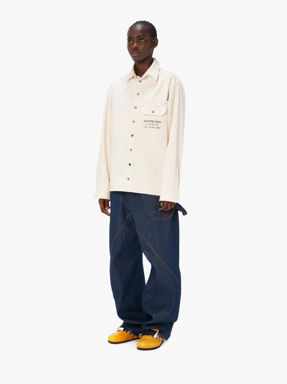 REMBRANDT PRINT OVERSHIRT - 5