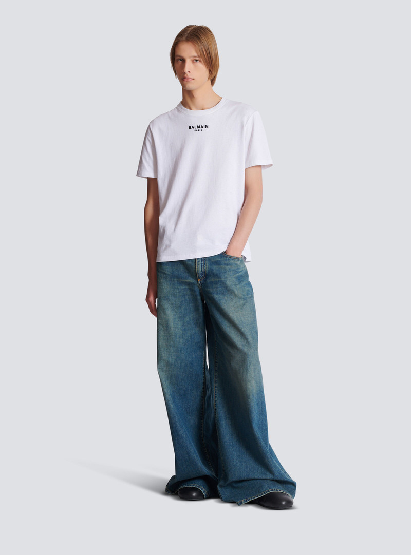 Balmain Embroidered Balmain Paris T-shirt outlook