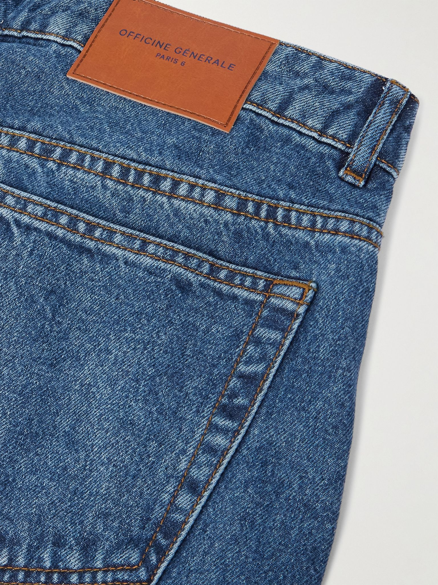 Vintage Original Straight-Leg Jeans Blue - 5