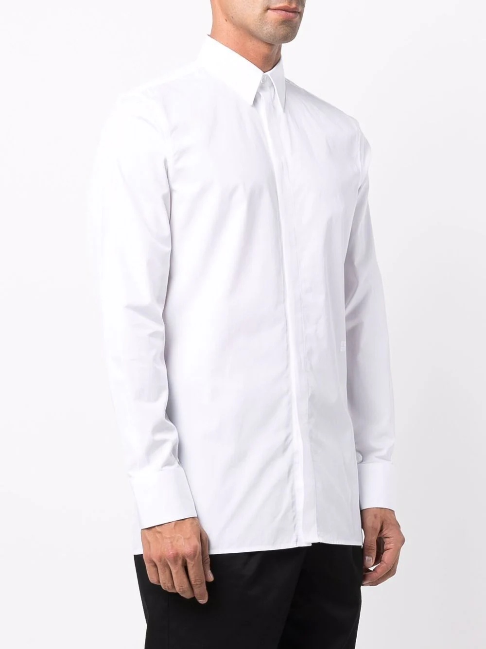 button-up cotton shirt - 3