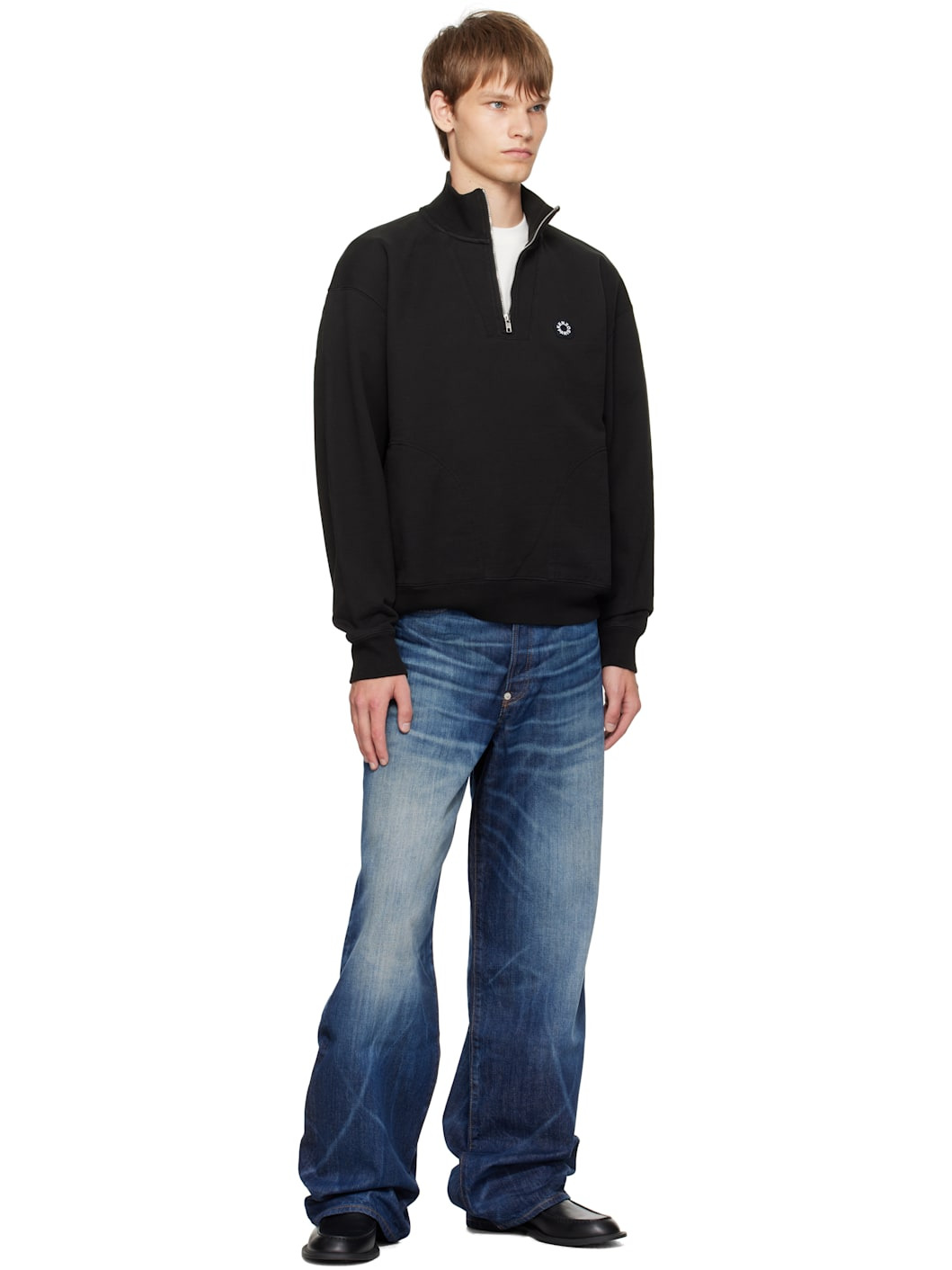 Black Kenzo Paris 'Boke Flower 2.0' Embroidered Sweatshirt - 4