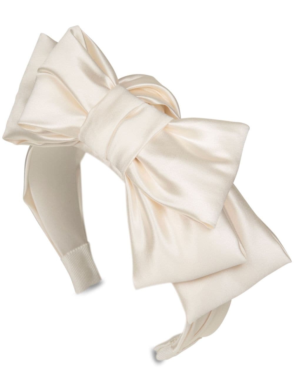 Karmen bow silk headband - 1