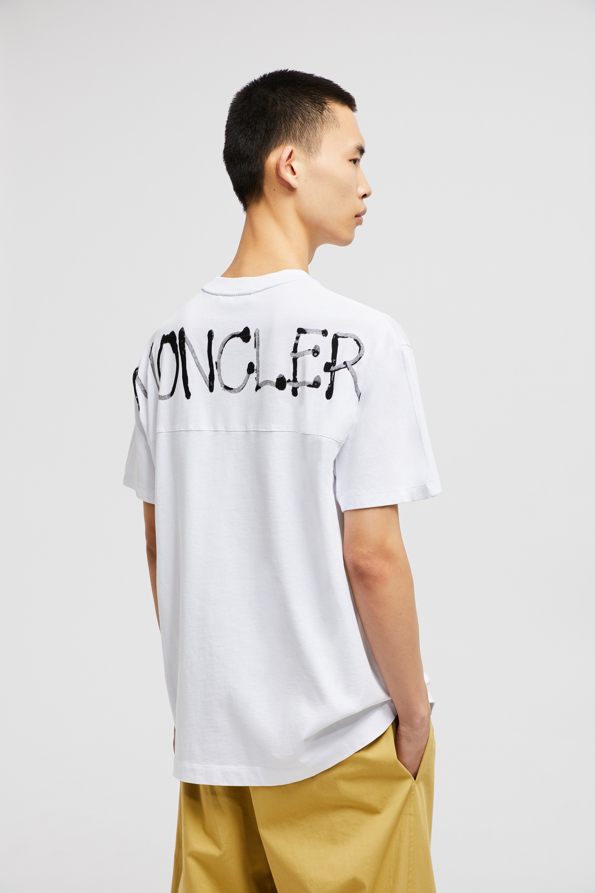 Graffiti Logo Cotton T-Shirt - 2