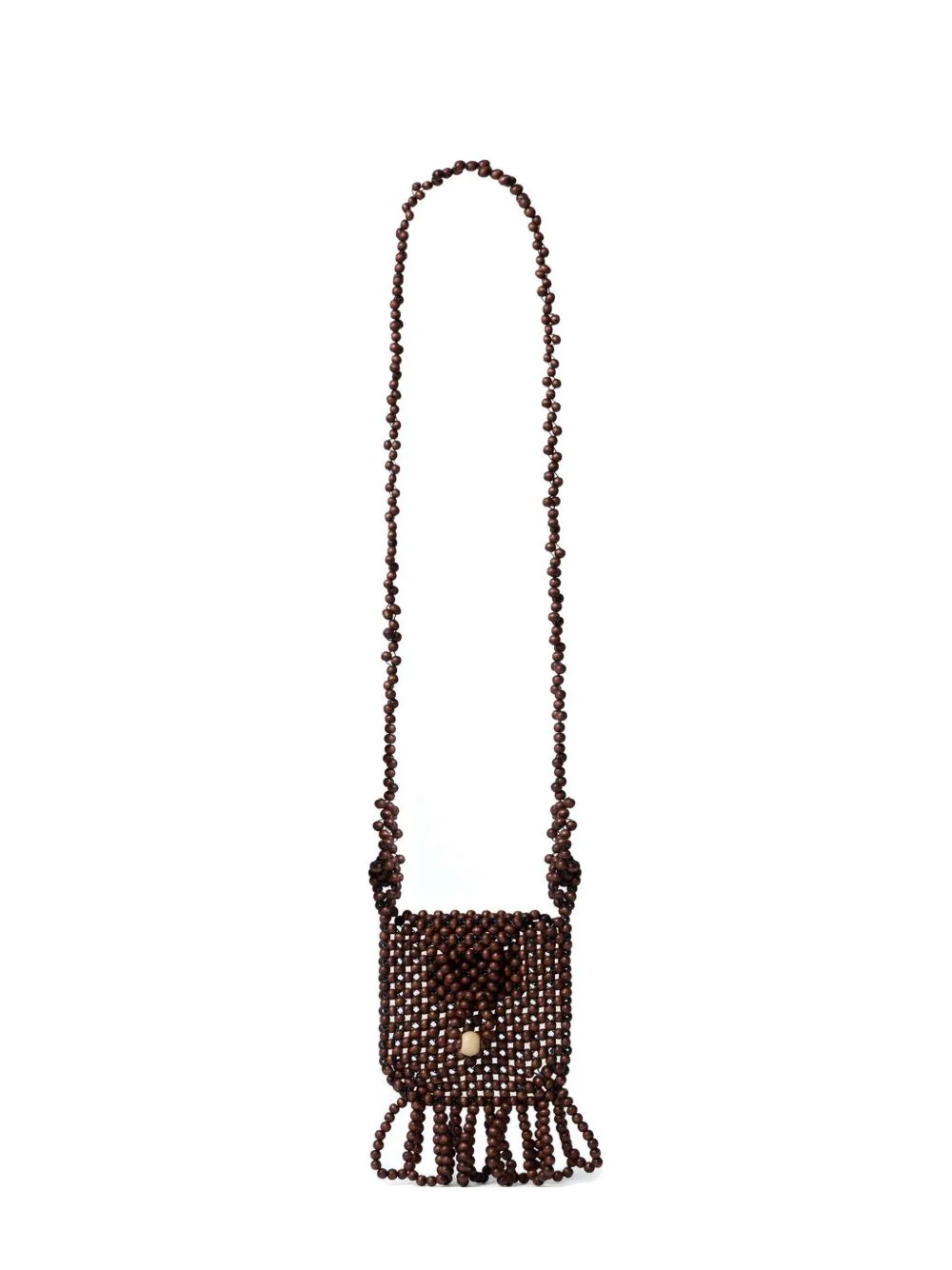 Grigri beaded necklace bag - 1