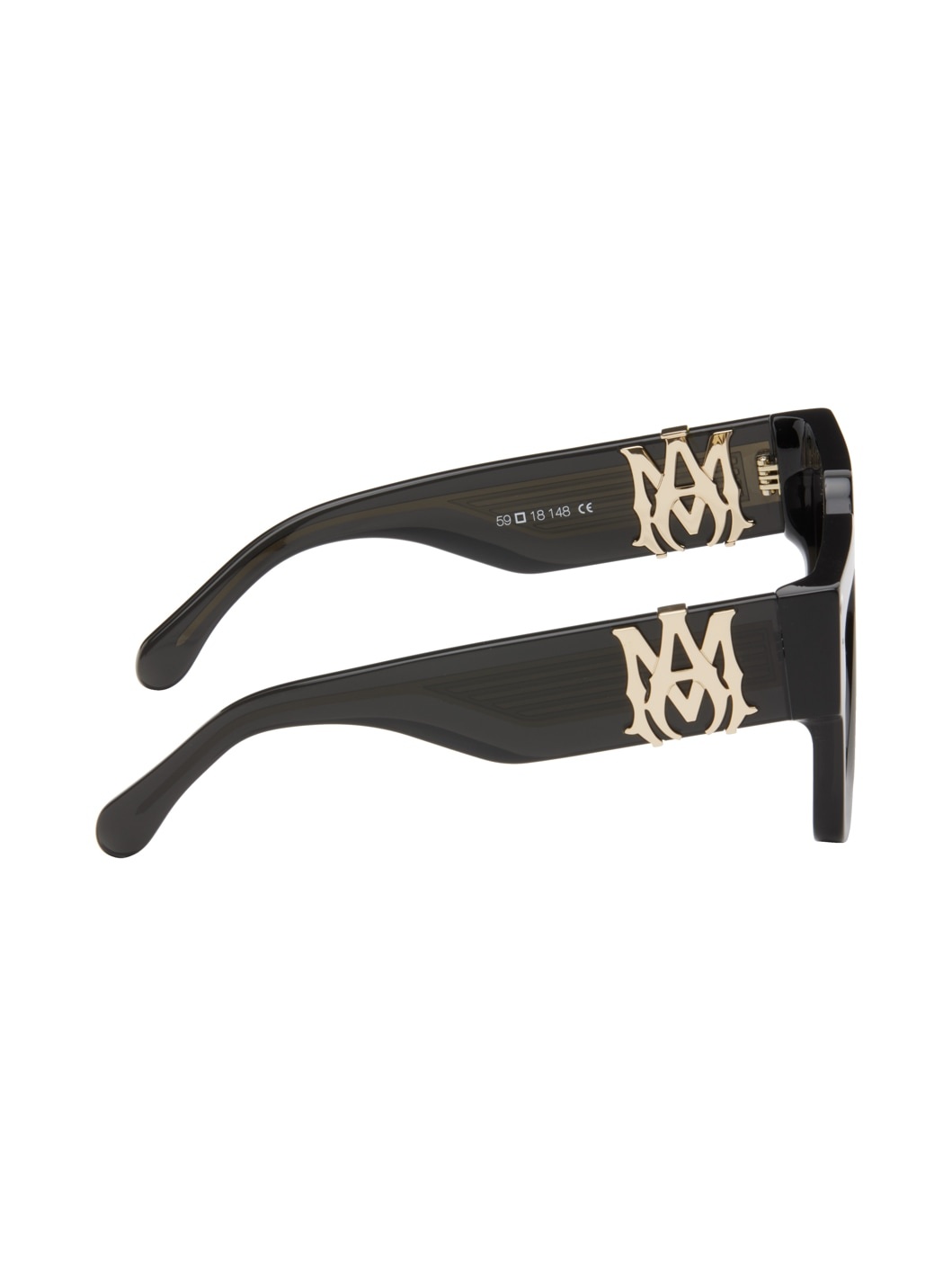 Black Jumbo MA Sunglasses - 2